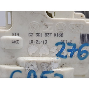 Serratura Porta Anteriore Destra VOLKSWAGEN Passat Sedan 5a Serie 3C1837016B CFFB (10>15) - Product Image 6