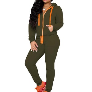 Mujeres por encargo al por mayor Activewear impreso chándal para Fitness y nuevo estilo personalizado diseño superior su chándal mujeres a granel - Product Image 5