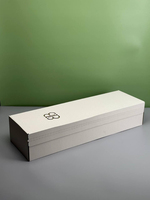 Boîtes de livraison de fleurs en carton ondulé extra-larges personnalisées avec ruban adhésif détachable gratuit et impression de logo (31,5x9,8x6,3 pouces)