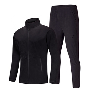 Veste zippée en gros et joggeurs survêtement deux pièces ensembles de gymnastique d'escalade en plein air pour hommes 2025 de haute qualité - Product Image 3