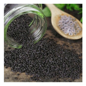 Semillas de albahaca brillan de Vietnam: mezclar con agua para un impulso natural, semillas de albahaca fuerza del cabello y resplandor de la piel con semillas de albahaca - Product Image 3