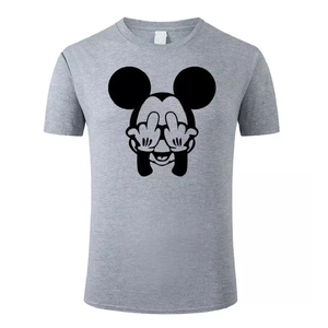 Nouvel Arrivage Usine – T-shirt Homme Grande Taille 100% Coton Écologique Coupe Ample, Impression Laser Personnalisée, Conception OEM de Haute Qualité - Product Image 4