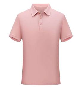 Nouveau T-shirt Polo Homme d'été à manches courtes, coupe ajustée, de haute qualité, avec logo personnalisé, couleur unie, col classique - Product Image 1