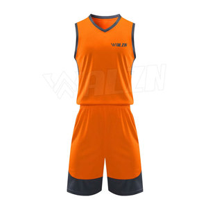 Uniforme de basket-ball quantité minimale de commande bas personnalisé pour hommes dernière conception uniforme de basket-ball imprimé de logo personnalisé - Product Image 1