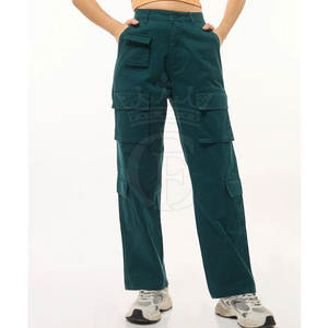 Pantalones Cargo de secado rápido para mujer Estilo frontal plano de cintura media; Ropa de invierno - Product Image 2