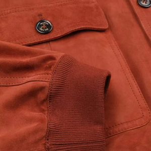 Men's Vintage <b>Winter</b> Loose Fit Outdoor Jacket with Pocket Canvas Stand Collar 100% Cotton Breathable Casual ODM Fashion - Product Image 6