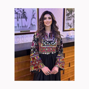 Vêtements islamiques pakistanais indiens traditionnels Salwar Kameez Khadr fait à la main Gotta Net robe musulmane élégante Lehenga Choli soie - Product Image 3