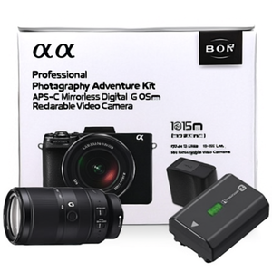 Professional Photography Adventure Kit APS-C Mirrorless <b>Digital</b> <b>Camera</b> 18-135mm 70-350mm G OSS Lens Rechargeable <b>Video</b> Cameras - Product Image 2