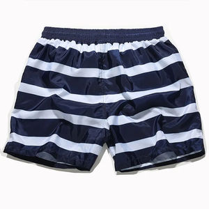 Short de sport d'extérieur style High Street pour homme, maillot de bain en maille solide avec planche extensible, short de bain pour la natation - Product Image 1