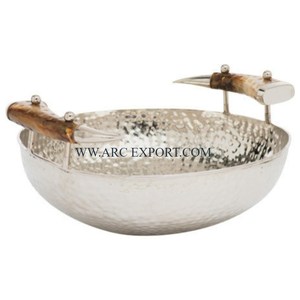 Latest Design Customized Shape Table Top Food and <b>Dessert</b> Serving <b>Bowl</b> Greatest Quality Large Size Horn Fruit <b>Bowl</b> in Best Price - Product Image 4