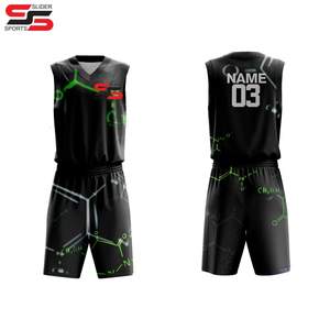 Uniforme de basket-ball de bonne qualité Sublimation vêtements de sport respirants à séchage rapide ensemble d'uniformes de basket-ball - Product Image 6
