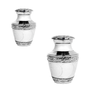 Direct Factory Price Wholesale Aluminum Cremation <b>Memorial</b> Metal Urns Funeral Supplies from India - Product Image 5
