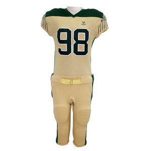 Vente en gros uniforme de football américain vierge à bas prix uniforme de football américain uniforme de football américain de haute qualité - Product Image 1