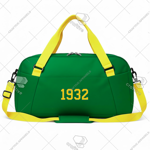 Chi Eta Phi Sorority Embroidered Nylon Duffel Bag Customized Travel Gym High Quality Varsity <b>Lightweight</b> Portable Sport Large - Product Image 2