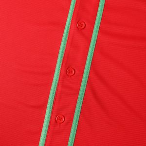 Ensemble d'uniformes de baseball pour équipe sportive, couleurs et logo personnalisés, couture durable, tissu respirant, mouvement facile, haute qualité - Product Image 5