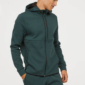 เสื้อสเวตเตอร์มีฮู้ดแฟชั่นสำหรับผู้ชายเสื้อกีฬาสีตามสั่งสไตล์เรียบง่ายใหม่ล่าสุด - Product Image 4