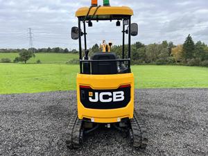 Mini-excavatrice JCB 18Z-1 de 1,8 tonne avec moteur Kohler, excavatrice sur chenilles à oscillation de queue zéro pour la construction et l'aménagement paysager - Product Image 6