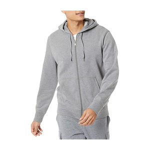 Sudadera con capucha con cremallera para hombre más popular de algodón orgánico 100% para invierno con alta calidad y de primera calidad - Product Image 2