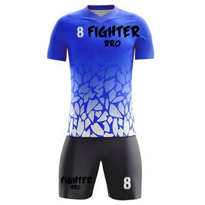 Ensemble de maillots de football pour hommes Entraînement par équipe Vêtements de football Maillot de football par sublimation Uniforme de football - Product Image 6