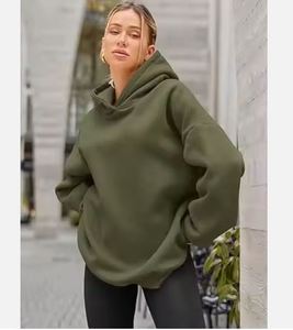 Vente en gros Sweat à capuche surdimensionné personnalisé unisexe pour femmes en coton de haute qualité conçu pour les vêtements grande taille - Product Image 6
