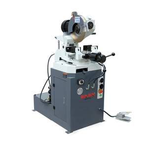 เลื่อยตัดโลหะแบบวงกลมไฮดรอลิกขนาด 12.4 นิ้ว กึ่งอัตโนมัติ พร้อมแป้นเหยียบควบคุม สำหรับเหล็กและอลูมิเนียม - ใช้งานได้สองแบบ - Product Image 6