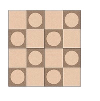 Carreaux de porcelaine rustiques mats de haute qualité 400x400 mm, épaisseur 12 mm, antidérapants, pour l'extérieur, la verrière, la cour arrière et les parkings de fermes.