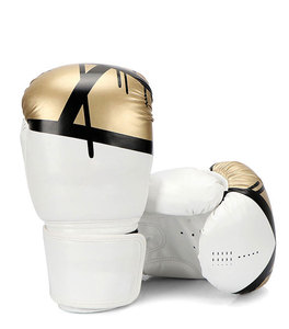 Gants de boxe en cuir PU personnalisés, best-sellers 2025, nouveaux, pour la compétition de Muay Thai et de kick-boxing - Product Image 4