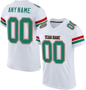 เสื้อกีฬาอเมริกันฟุตบอลแห้งเร็วระบายอากาศได้ดีพิมพ์ลายขนาดใหญ่พิเศษ - Product Image 3