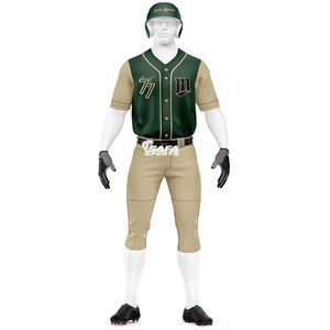 Conjunto de Uniforme de Béisbol Personalizado, Uniformes de Béisbol de Equipo, Impresión por Sublimación, Poliéster, Venta al por Mayor - Product Image 5