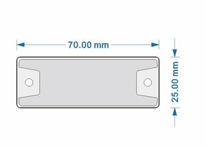 Etiqueta UHF RFID Anti-Metal de Carcasa Rígida |   Etiqueta RFID Pasiva Resistente para Herramientas, Palés y Activos - Product Image 4