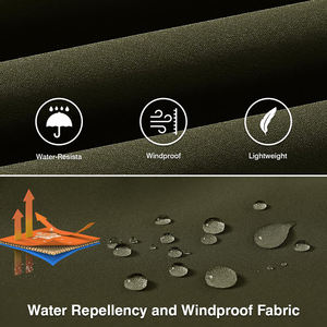 Chaqueta de Exterior Elegante 2025, Chaqueta de Manga Larga para Hombre, Impermeable, Cortavientos, Transpirable, para Lluvia y Nieve - Product Image 3