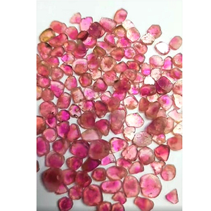 156 piezas de turmalina Rosa natural de 6mm a 10mm rebanada de fantasía ovalada 139 CTS lote Iroc Sales biocolor turmalina Piedra preciosa suelta US $159 - Product Image 1