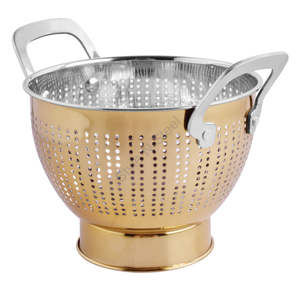 Premium High-Durable Stainless Steel Kitchen Designer <b>Colander</b> Accessory for Vegetables - Product Image 1