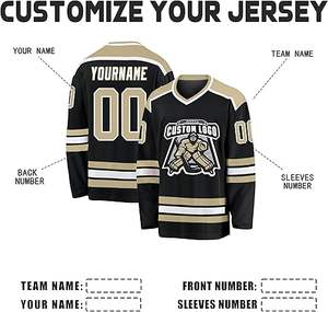 Pro Custom Ice Hockey Jersey 2025 Ropa deportiva de manga larga de secado rápido Uniforme sublimado para hombres Equipos y distribuidores - Product Image 2