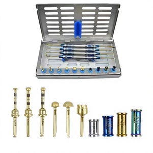 Kit de 15 pièces avancé pour implant dentaire avec système de levage de sinus et instruments manuels de fixation - Product Image 4