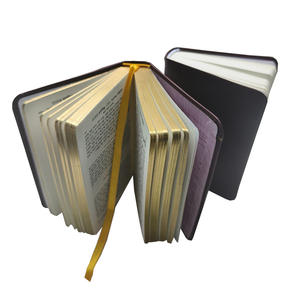 Stampa personalizzata copertina in pelle rilegata rigida con stampa sacra del libro della bibbia - Product Image 3