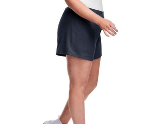 Pantalones cortos deportivos transpirables para mujer, shorts de malla con estampado de logotipo personalizado, talla grande, para playa, venta al por mayor - Product Image 5