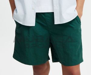 Pantalones cortos de golf informales con patrón sólido para hombre, pantalones de chándal de nailon transpirables, cintura elástica con cordón, bolsillo para la playa, tamaño personalizable - Product Image 5