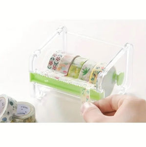 Herramientas Profesionales DRAGONLASH para Extensión de Pestañas, de Alta Calidad, Hechas a Máquina, con Banda de Algodón Negra y Dispensador de Cinta de Colores - Product Image 1