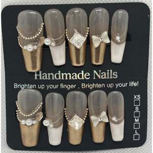 "Artificial Fingernails Princess Slippers (Medium)" - Product Image 1