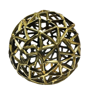 Objeto de estilo cadena negra para detalles de mesa Forma redonda Perfecto para sala de estar en aluminio fundido Premium al precio más bajo - Product Image 4