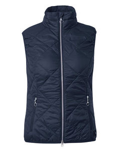 Gilet matelassé formel classique pour le travail de cour et les loisirs équitation bouton de fermeture à point ouvert et poches latérales Gilet respirant - Product Image 1