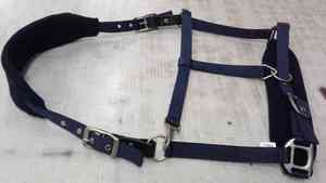 Licol de cheval en nylon durable doux rembourré bande de nez et cou confortable matériel en alliage licou de corde pour chevaux et poneys - Product Image 3