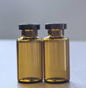 Nắp nhựa silicon cao su trường hợp 3ml 5ml 6ml 7ml 8ml 10ml 15ml 20ml hổ phách và rõ ràng lọ thủy tinh - Product Image 4