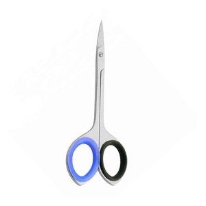 High Quality Curved Stainless Steel <b>Cuticle</b> <b>Scissors</b> Sharp Fine Edge Blades for Precise Nail Skin Trimming Care Right-Handed - Product Image 6