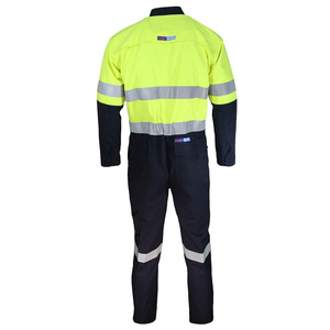 Combinaison de travail de qualité supérieure à manches longues en coton DNC Intheren Fr PPE2 2 tons DN - Product Image 4