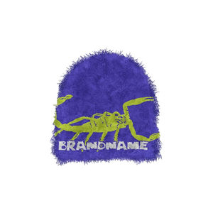 Bonnet en tricot mohair avec logo Oem & Odm personnalisé pour hommes Bonnet de sport tricoté chaud pour l'hiver Bonnet en mohair pour l'extérieur - Product Image 3