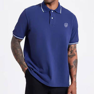 Moda Casual verano nuevo diseño hombres Polo camiseta hombres cuello alto Polo camisa manga corta Polo camisa nueva ropa - Product Image 1