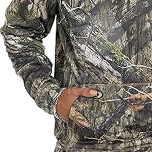 Veste de chasse d'hiver pour hommes et femmes avec technologie Cordura respirante, coupe-vent, imperméable, vêtements d'extérieur, motif uni en solde - Product Image 4