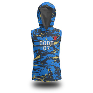 Ensembles de maillots de football 7V7 de grande taille respirants personnalisés, uniformes avec logo avant 7on7 pour garçons, conception du drapeau américain - Product Image 2